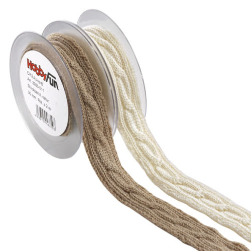 Fita Malha Branco 30mm X 2Mt.