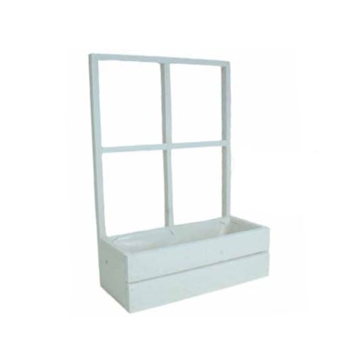 Janela Madeira p/ Flores 35X25X10