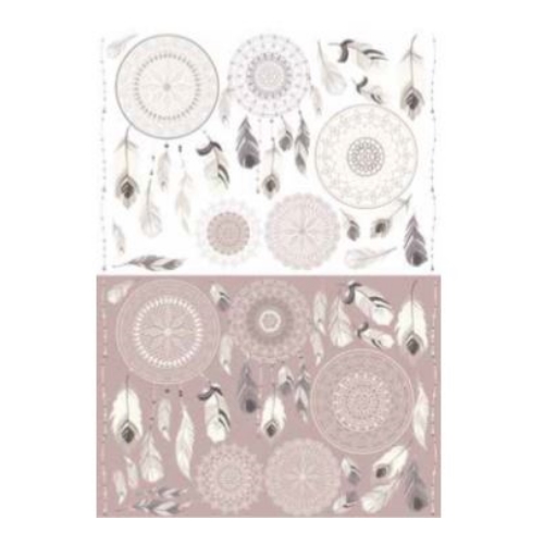 Papel de Arroz 70x50 Espíritos