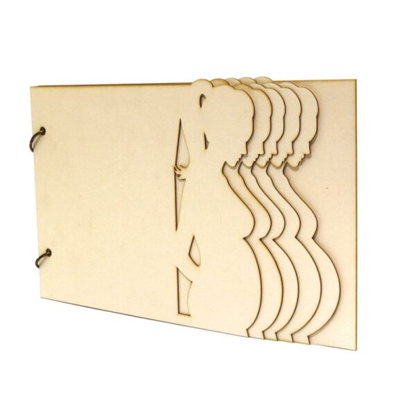 Album de Madeira Scrapbook My Baby