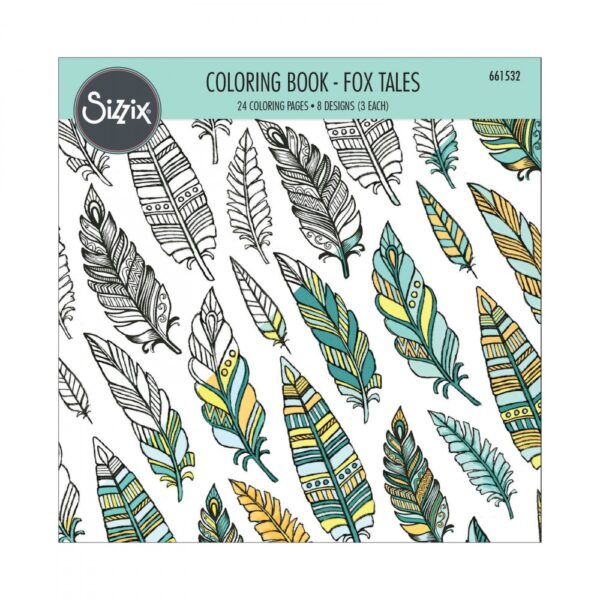 Sizzix Livro de Colorir Fox Tales 24 pag.
