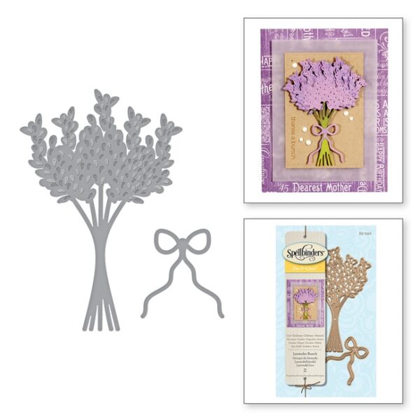 Cortante Spellbinders Lavender Bunch