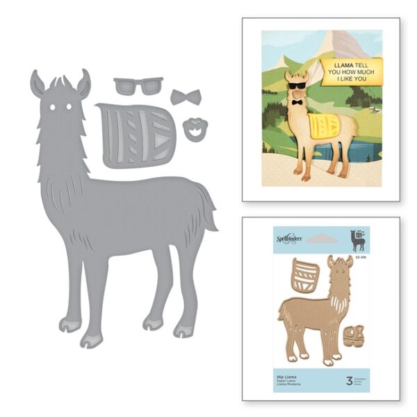 Cortante Spellbinders Hip Llama