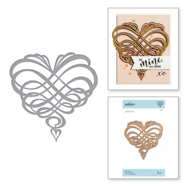 Cortante Spellbinders Swirl Heart