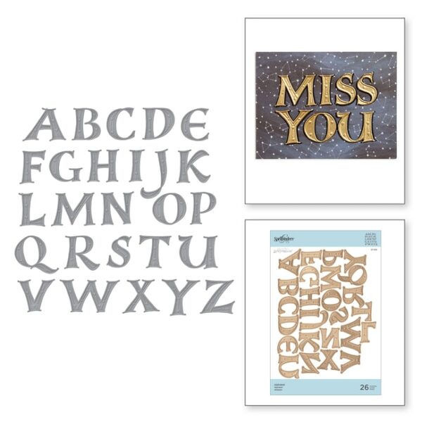 Cortante Spellbinders Alphabet