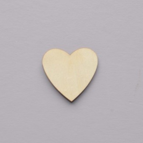 Recorte Choupo Corações 5Cm.