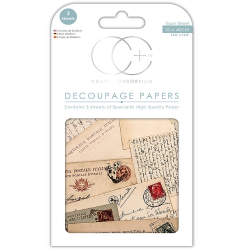 Papel Decoupage Pen Friend