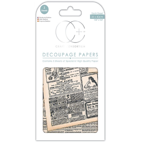 Papel Decoupage Going To Press