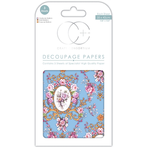 Papel Decoupage Ornate Bloom