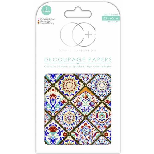 Papel Decoupage Turkish Delight