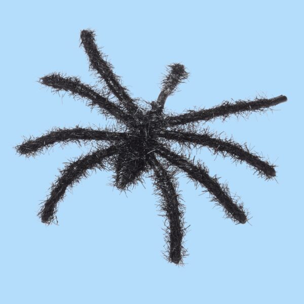 Aranhas Preto 4 Cm. (2 un.)