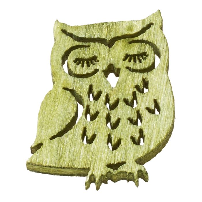 Mocho Madeira Verde 2 Cm. (Blister c/ 12 un.)