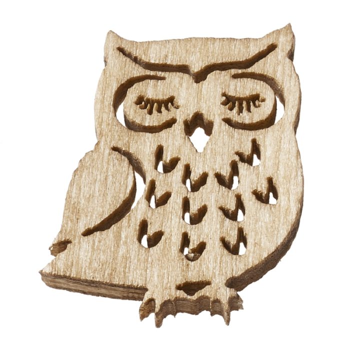 Mocho Madeira Natural 2 Cm. (Blister c/ 12 un.)