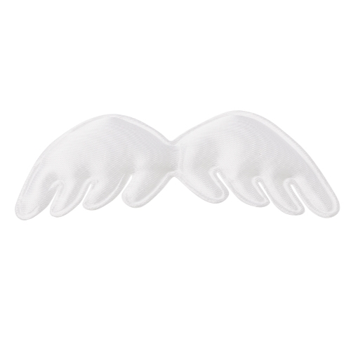 Asas de Anjo Branco 7.5 Cm. (Blister c/ 3 un.)
