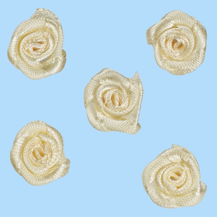 Rosas Bege 13 mm. (20 un.)