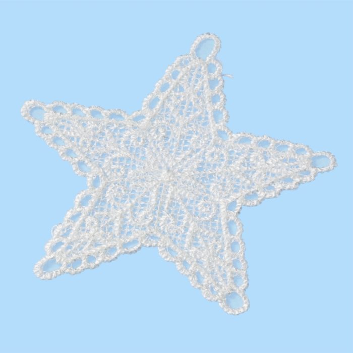 Estrela Renda 55 mm (4 un.)