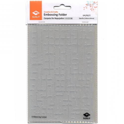 Embossing Folder Texture Card