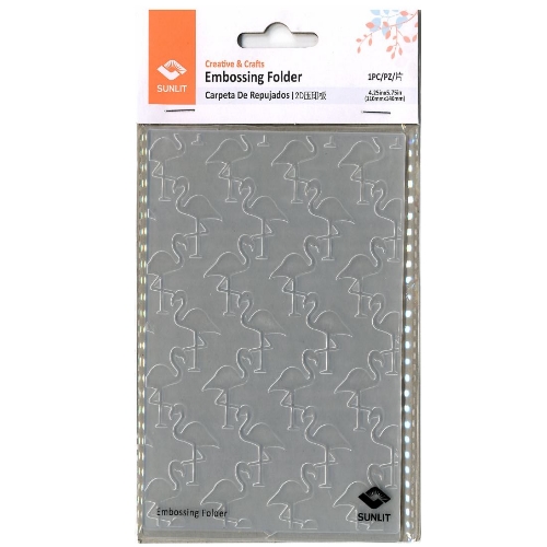 Embossing Folder Flamingo