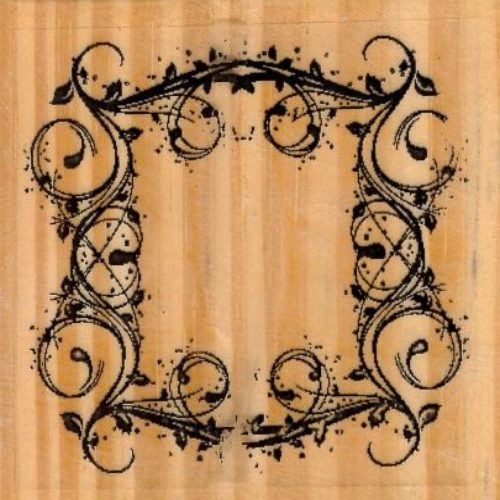 Carimbo Moldura c/ Arabesco