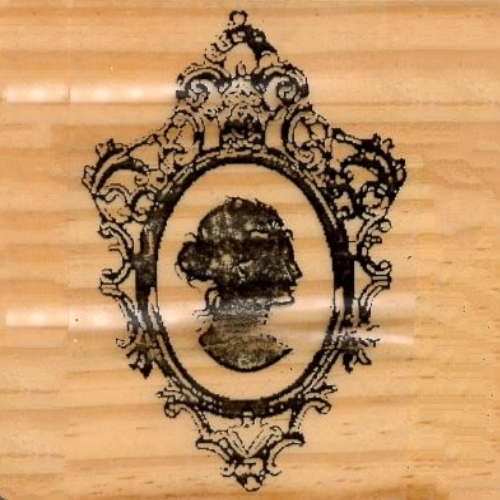 Carimbo Moldura c/ Camafeu