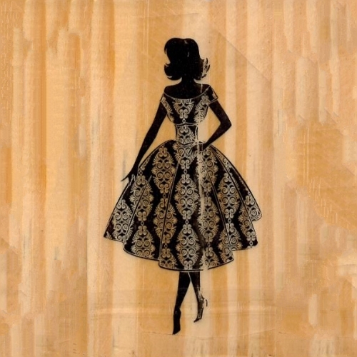 Carimbo Senhora com Vestido