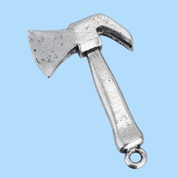 Machado Metal Prata 50mm.