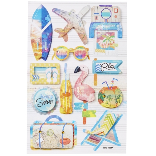 Sticker Urlaubs-Reise