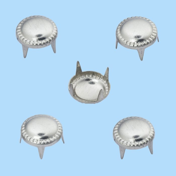 Ataches Prata Redondo 9mm (20 un.)