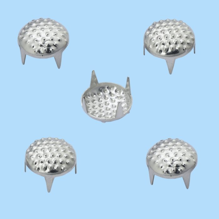 Ataches Prata Circulares 9mm (20 un.)