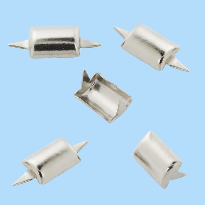 Ataches Prata 7x5mm (20 un.)