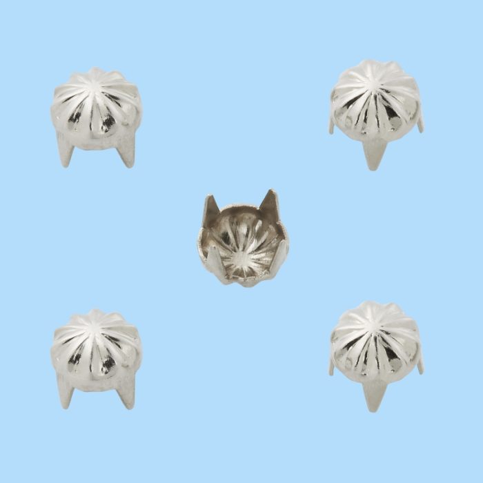 Ataches Prata Circulares 5mm (20 un.)