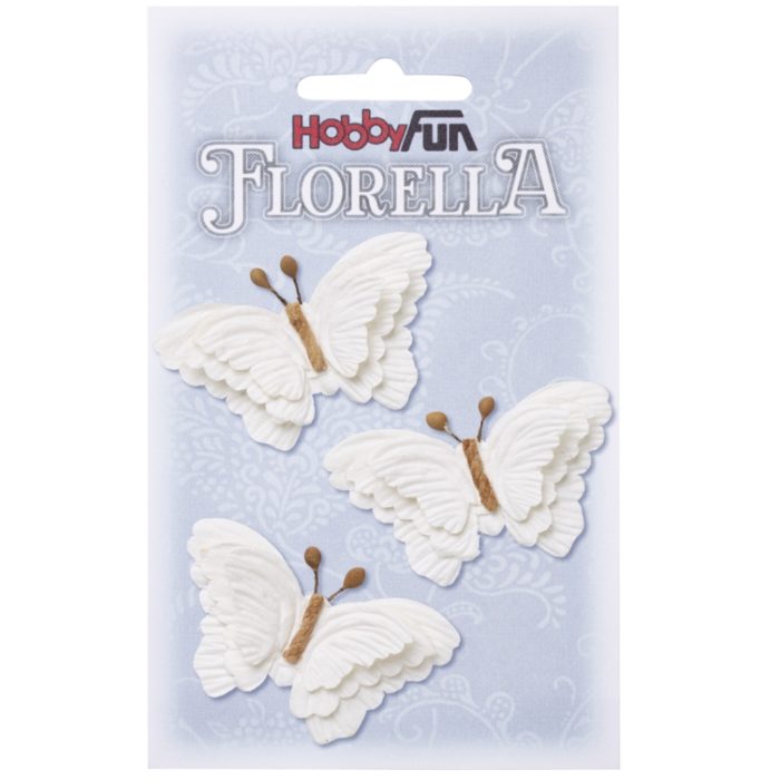 Florella - Borboletas Brancas