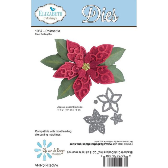 Cortante Poinsettia 101x76mm