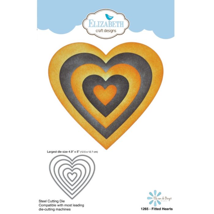 Cortante Fitted Hearts 125x127mm