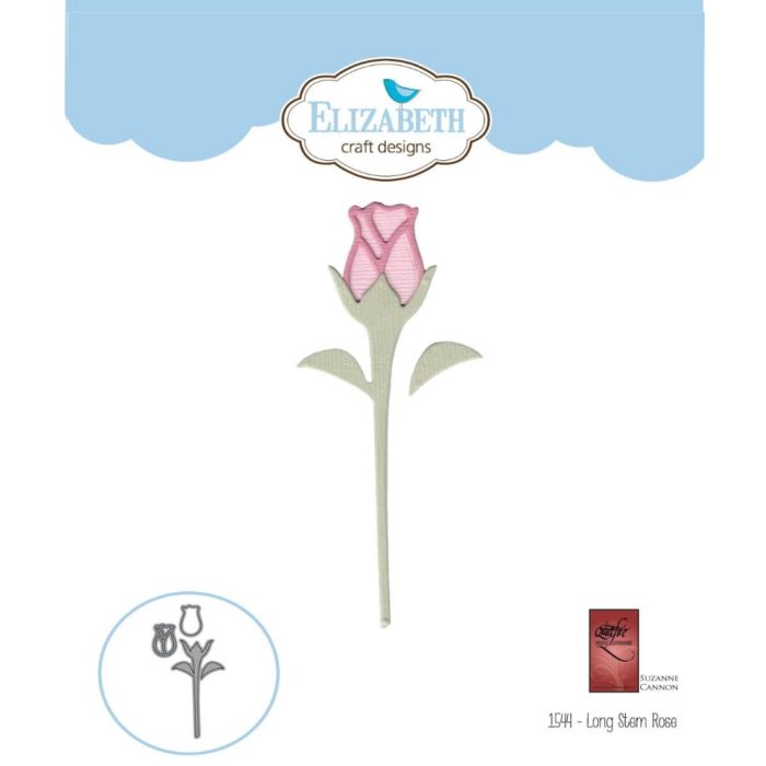 Cortante Stem Rose (3.6cm x 9.4cm)