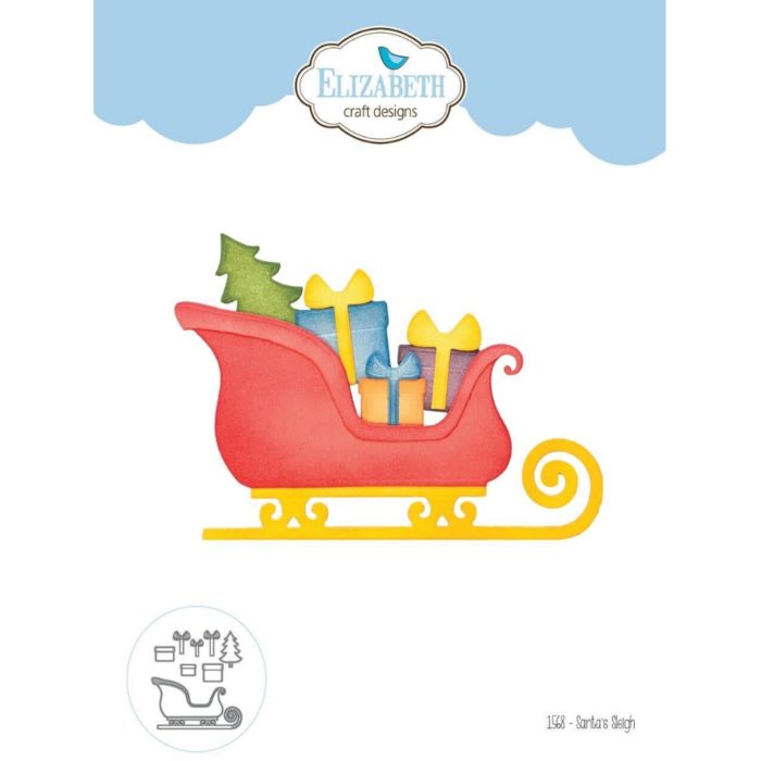 Cortante Santa`s Sleigh (12.2 cm x 6.6 cm)