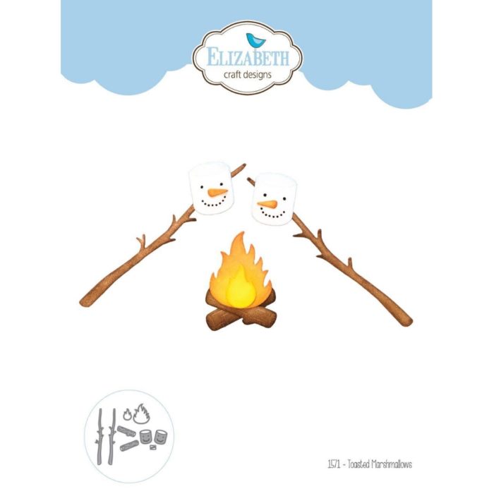 Cortante Toasted Marshmallows ( 1.3 cm x 10.4 cm)