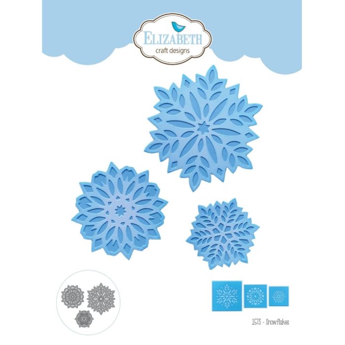 Cortante Snowflakes (9.1 cm x 9.9 cm)