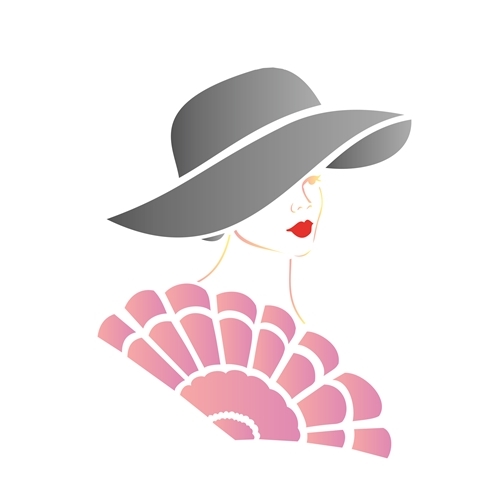 Stencil Opa 20X25 Dama