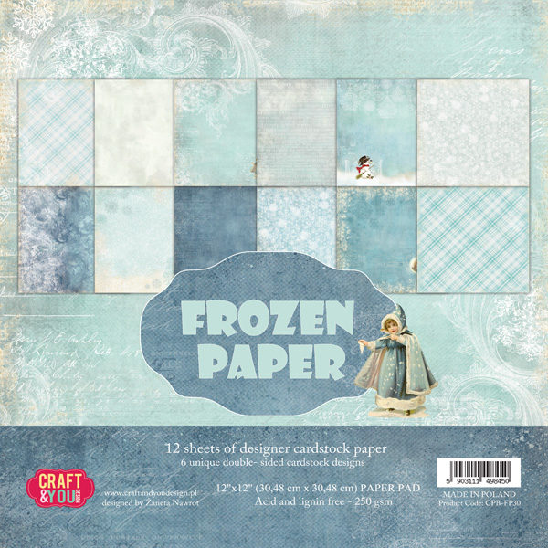 Bloco Frozen Paper 30.5X30.5