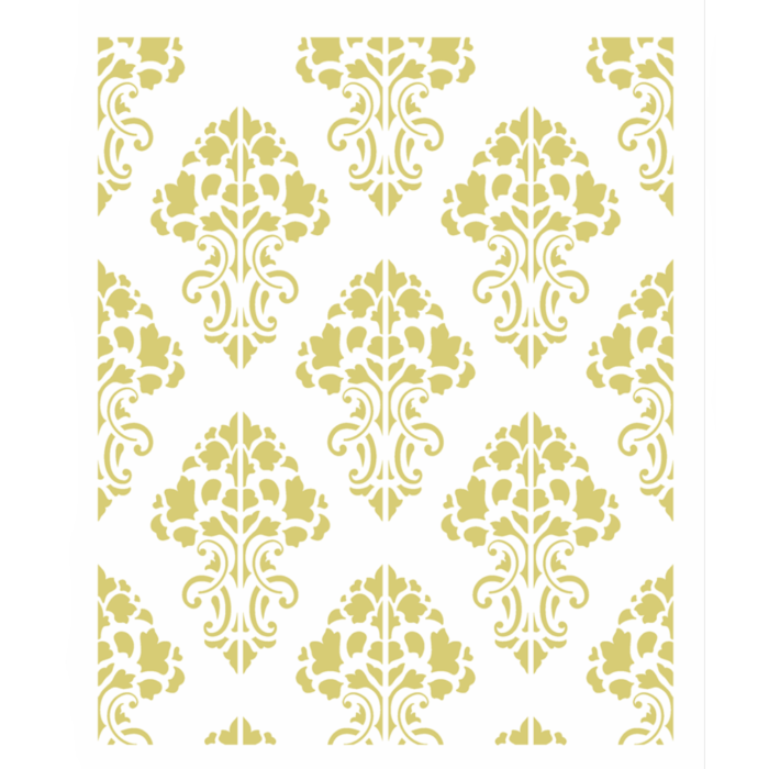 Stencil Opa 20X25 Arabesco II