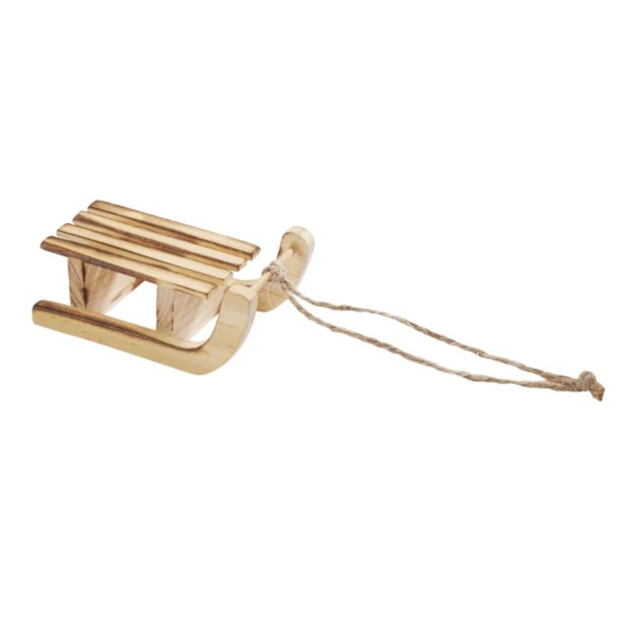 Trenó Madeira 70x36x23 mm.