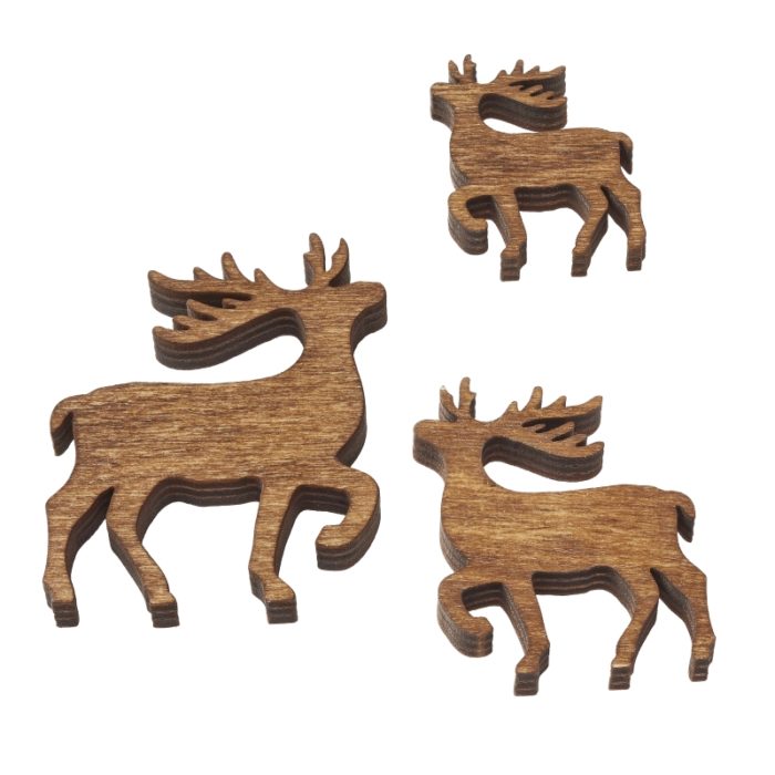 Renas Madeira  25-50mm (3 un.)