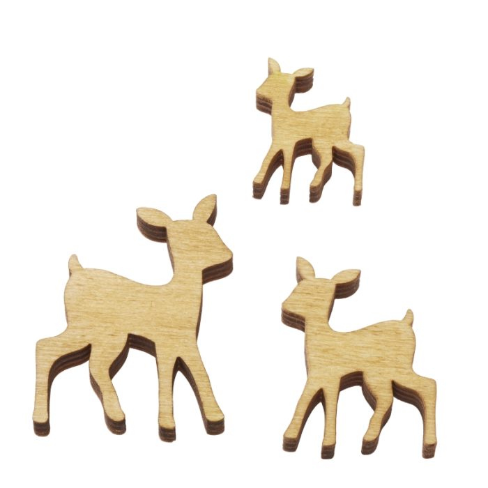 Renas Madeira  25-50mm (3 un.)