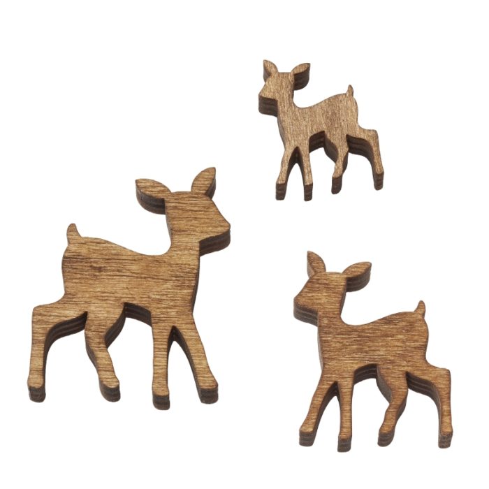 Renas Madeira  25-50mm (3 un.)