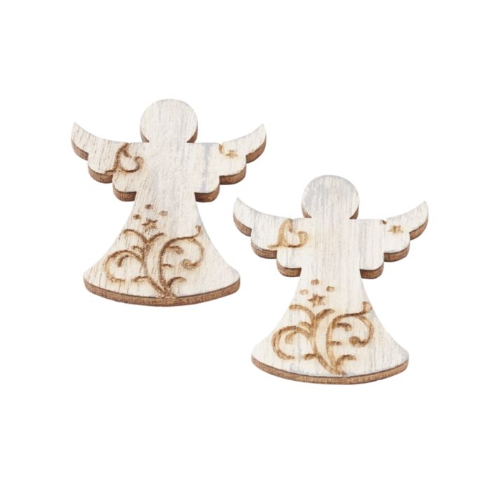 Anjos Madeira 38mm (6 un.)
