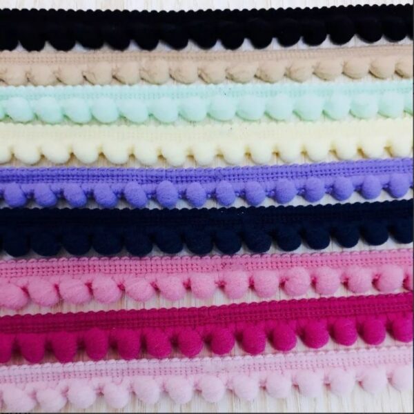 Fitas Mini Pompons