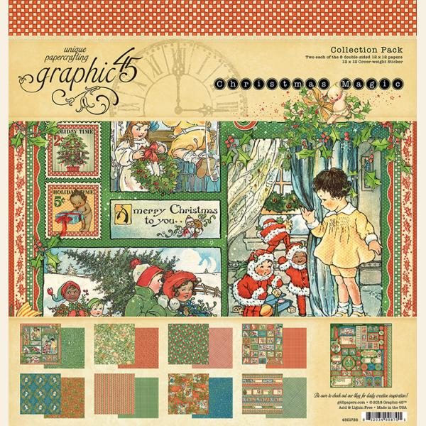 Bloco Christmas Magic 30x30
