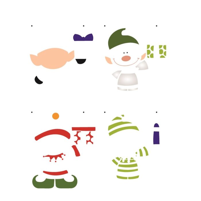 Stencil Opa 20X25 Duende