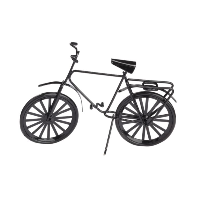 Bicicleta Preto 14x10cm.